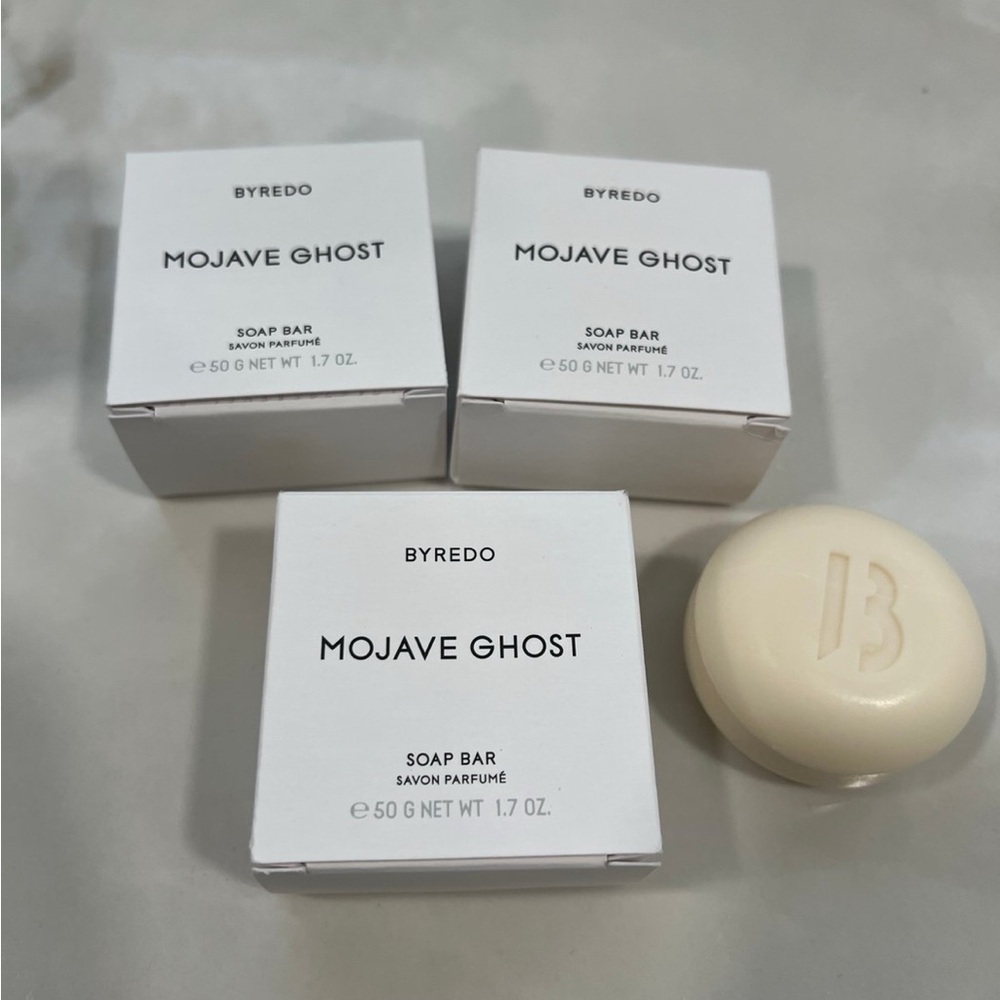 BYREDO Mojave Ghost (3) 1.7 oz Soap Bars NEW